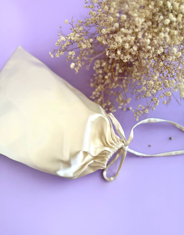 ست کامل ساتن شیری