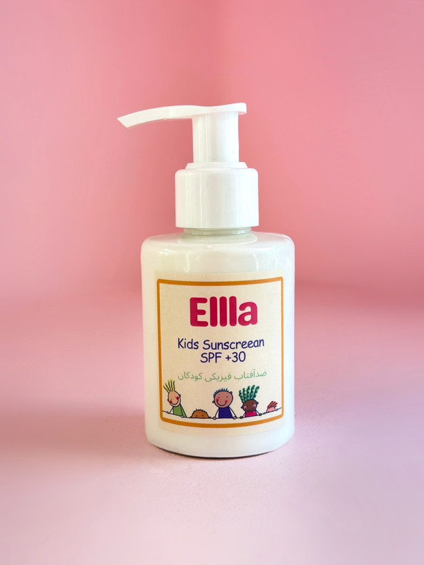 کرم ضد آفتاب فیزیکی کودکان با خاصیت آبرسانی و مرطوب کنندگی (SPF +30)